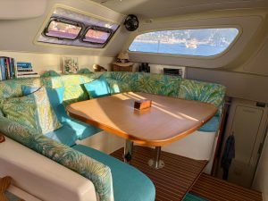 salon, Leopard 38, catamaran for sale