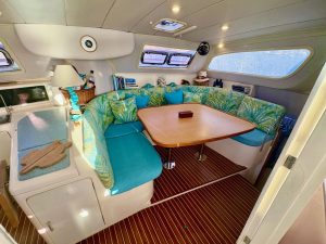 salon, Leopard 38, catamaran for sale