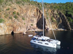 underway, Lagoon 50, catamaran for sale
