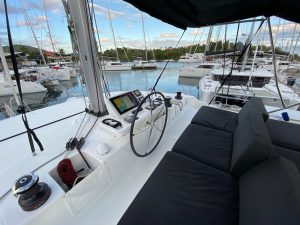 helm, Lagoon 50, catamaran for sale