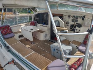 cockpit, FP 42 Venezia, catamaran for sale