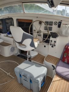 helm, FP 42 Venezia, catamaran for sale