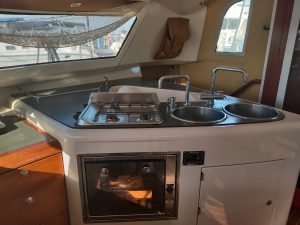 interior, FP 42 Venezia, catamaran for sale