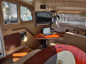 navigation station, FP 42 Venezia, catamaran for sale