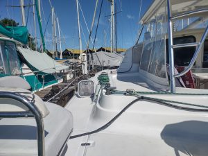 deck, FP 42 Venezia, catamaran for sale