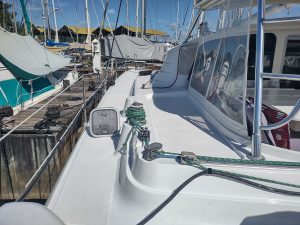 deck, FP 42 Venezia, catamaran for sale