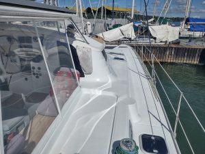 deck, FP 42 Venezia, catamaran for sale
