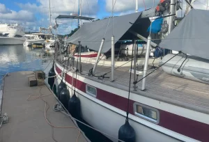 exterior, Najad 390, sailboat for sale