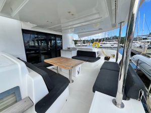 cockpit, Lagoon 50, catamaran for sale