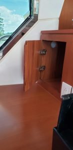 interior, Aquila 48, power catamaran for sale