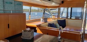 salon, Aquila 48, power catamaran for sale