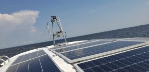 deck, Aquila 48, power catamaran for sale