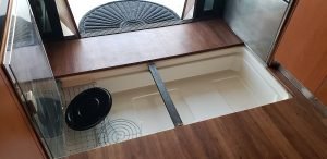 interior, Aquila 48, power catamaran for sale