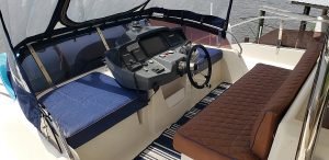 helm, Aquila 48, power catamaran for sale