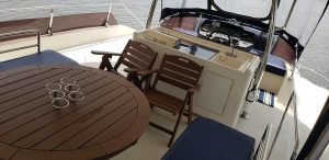 cockpit, Aquila 48, power catamaran for sale