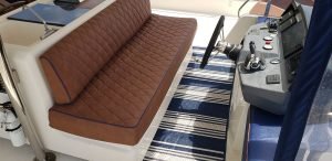 cockpit, Aquila 48, power catamaran for sale