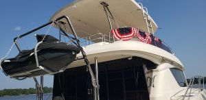 cockpit, Aquila 48, power catamaran for sale
