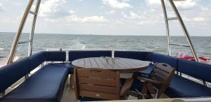 cockpit, Aquila 48, power catamaran for sale