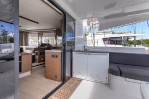 cockpit, Lagoon 50, catamaran for sale