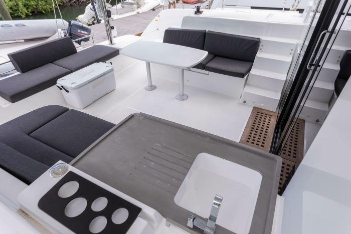 cockpit, Lagoon 50, catamaran for sale