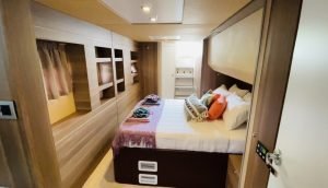 bed, Bali 5.4, catamaran for sale
