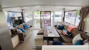 salon, Bali 5.4, catamaran for sale