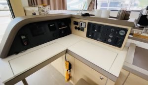 navigation station, Bali 5.4, catamaran for sale