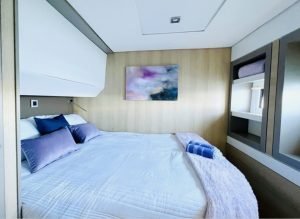 bed, Bali 5.4, catamaran for sale