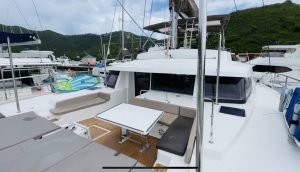 cockpit, Bali 5.4, catamaran for sale