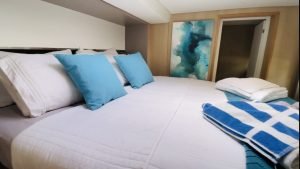 bed, Bali 5.4, catamaran for sale