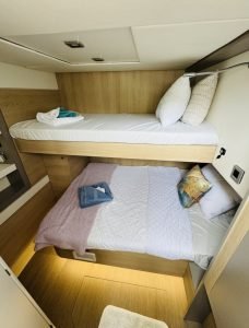 bed, Bali 5.4, catamaran for sale