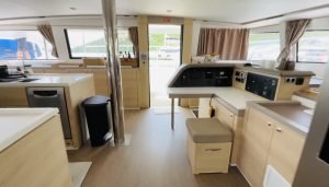 interior, Bali 5.4, catamaran for sale