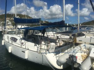 cockpit, Beneteau 43 Oceanis, sailboat for sale