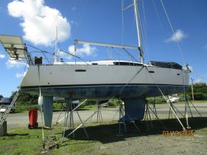 boatyard, Beneteau 43 Oceanis, sailboat for sale