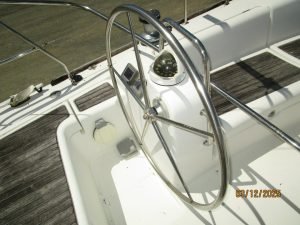 helm, Beneteau 43 Oceanis, sailboat for sale