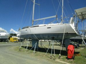 boatyard, Beneteau 43 Oceanis, sailboat for sale