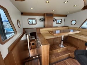 navigation station, Northwest 45, trawler for sale