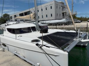 deck, FP 36 Mahe, catamaran for sale