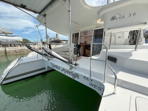 exterior, FP 36 Mahe, catamaran for sale