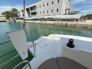 cockpit, FP 36 Mahe, catamaran for sale