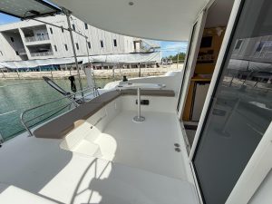 cockpit, FP 36 Mahe, catamaran for sale