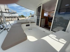 cockpit, FP 36 Mahe, catamaran for sale