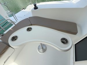 cockpit, FP 36 Mahe, catamaran for sale