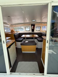salon, FP 36 Mahe, catamaran for sale
