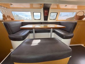 salon, FP 36 Mahe, catamaran for sale