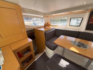 salon, FP 36 Mahe, catamaran for sale