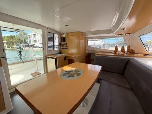 salon, FP 36 Mahe, catamaran for sale