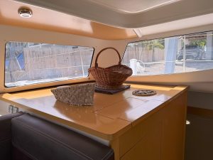 salon, FP 36 Mahe, catamaran for sale