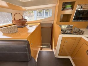 salon, FP 36 Mahe, catamaran for sale