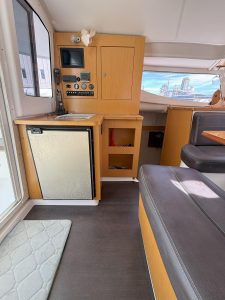 salon, FP 36 Mahe, catamaran for sale